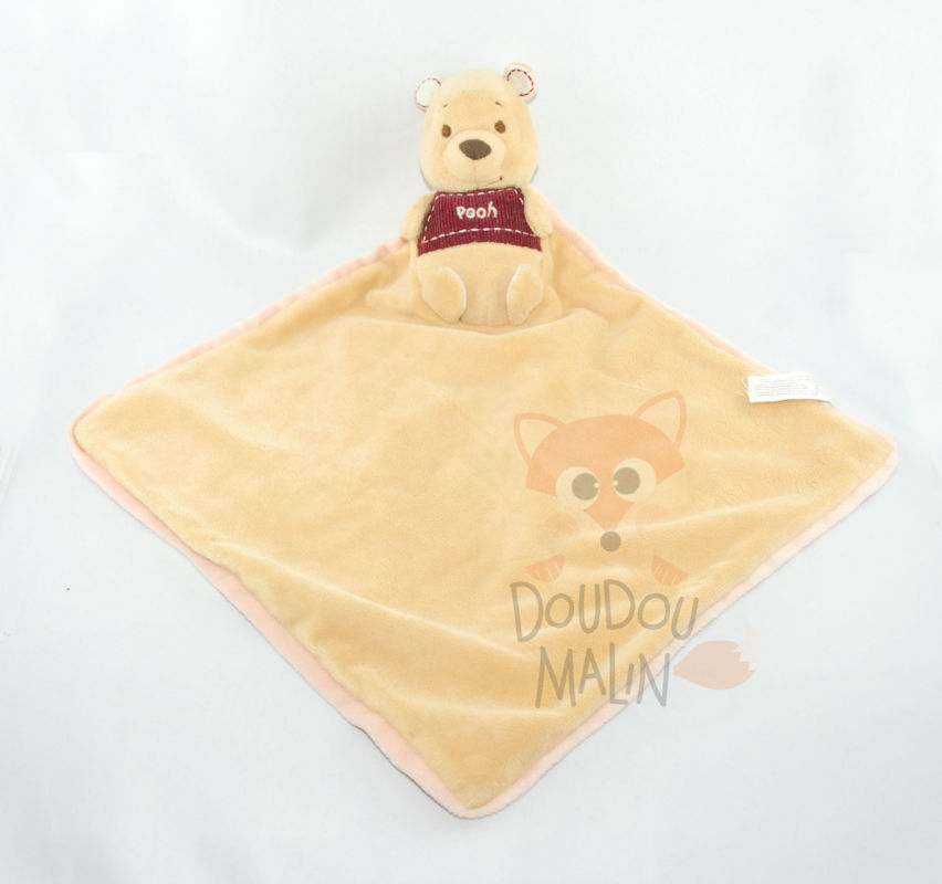   winnie pooh jaune rouge losange plat 